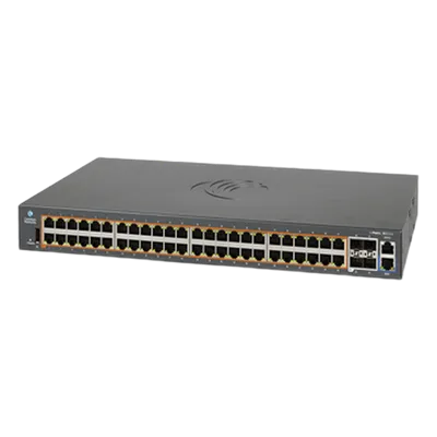 Switch Gestionable / 48 Puertos Gigabit PoE+ / 4 SFP+ 10 Gbps / 176 Gbps Throughput / Layer 2+ / PoE++ 60W