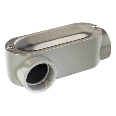 Caja de Conexión Ovalada / Rosca NPT 1 1/2" (38.1 mm) / Tipo LR / Aluminio Diecast / Hermética / UL y CSA