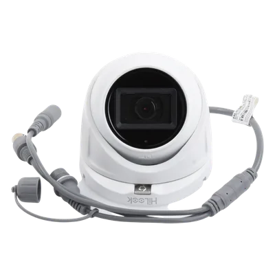 Cámara Turret TURBOHD / 2 Megapixel 1080p / Gran Angular 106.4° / IR EXIR 30 m (98.4 ft) / Audio por Coaxitron / IP66 / 4 Tecnologías