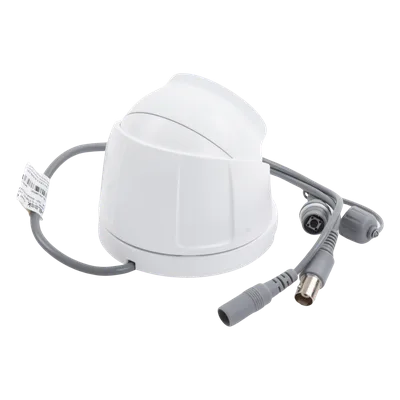 Cámara Turret TURBOHD / 2 Megapixel 1080p / Gran Angular 106.4° / IR EXIR 30 m (98.4 ft) / Audio por Coaxitron / IP66 / 4 Tecnologías