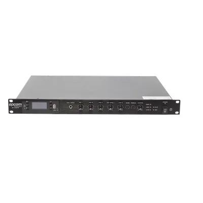 Amplificador Mezclador / 120W RMS / Salidas 100V y 4-16Ω / Bluetooth / MP3 / Tuner FM / Montaje Rack 1U