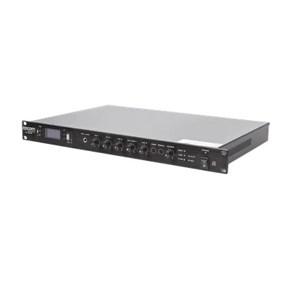 Amplificador Mezclador / 120W RMS / Salidas 100V y 4-16Ω / Bluetooth / MP3 / Tuner FM / Montaje Rack 1U