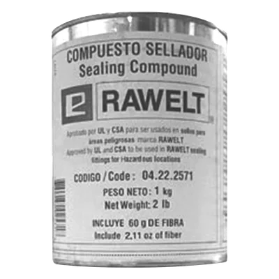Compuesto sellador / 1 kg / Adhesión metal y plástico / -40°C a 120°C / Secado