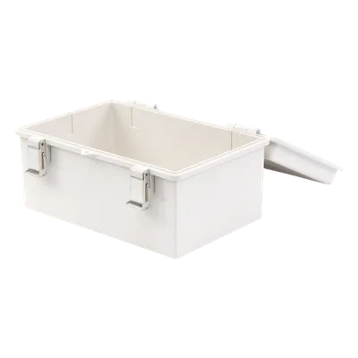 Gabinete de Protección IP / ABS Intemperie / IP66 / 300 x 300 x 180 mm / Cierre Inoxidable / Opción Candado 5 mm