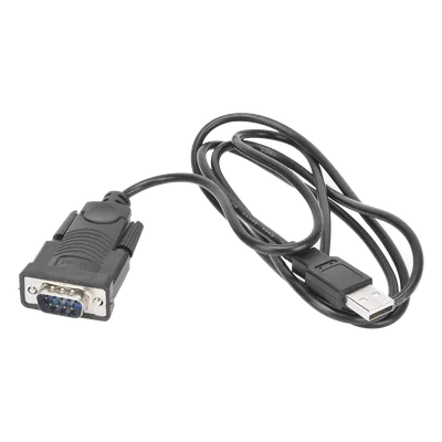 Convertidor USB a Serial / DB9 / 230 Kbps / Cable 1.5 m (4.9 ft) / Plug and Play / Windows 7 a 11