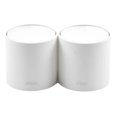 Sistema Mesh Wi-Fi 6 / AX1800 Mbps / 4 Flujos Simultáneos / 2 Puertos Gigabit WAN/LAN Auto-Detección / 2 Antenas Internas / Administración App Móvil