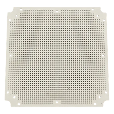 Placa Interna de Gabinete / Plástico ABS / 251 x 251 mm / IP65 / Compatible PST-3030-18E y PST-3030-18ET