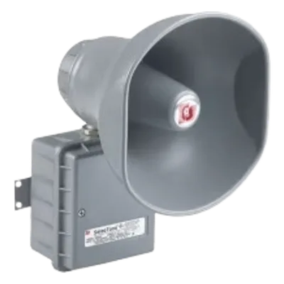 Altavoz amplificado para zonas peligrosas / 30W / 24 VCD / 110 dB a 3 m / IP66 e IP69K / -55°C a 65°C / Clase I, II, III División 2