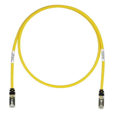 Patch Cord / Cat6A Blindado S/FTP / 26 AWG / CM/LSZH / 0.91 m (3 ft) / 500 MHz / Amarillo