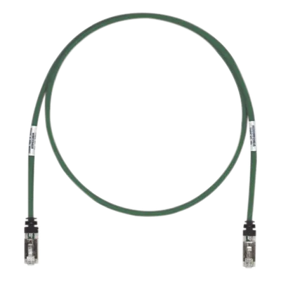 Patch Cord Cat6A / Blindado S/FTP / CM/LS0H / 2.13 m (7 ft) / Verde