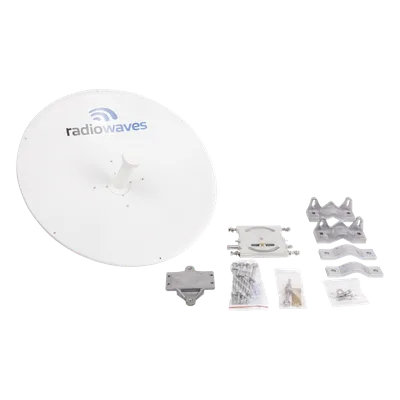 Antena Direccional / 2 ft / 29 dBi / 4.9-6 GHz / N-Hembra / Doble Polarización / Montaje Incluido