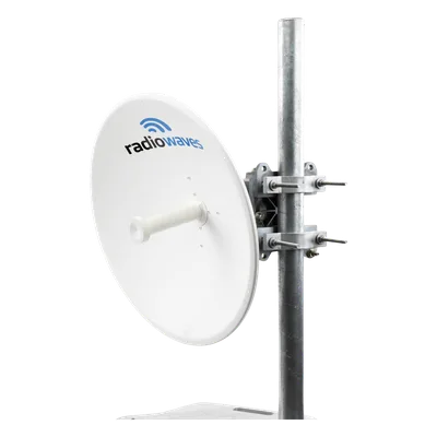 Antena Direccional / 2 ft / 29 dBi / 4.9-6 GHz / N-Hembra / Doble Polarización / Montaje Incluido