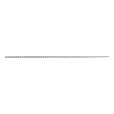 Riel DIN / 35 mm x 7.5 mm / Acero Cromado Zinc / 1 m (3.3 ft) / Ranura Central 6 mm x 15 mm