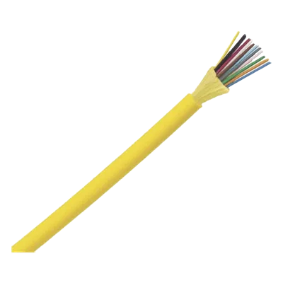 Cable de Fibra Óptica Interior / 24 Hilos / Monomodo OS2 9/125 / Tight Buffer 900 µm / LSZH / No Conductiva
