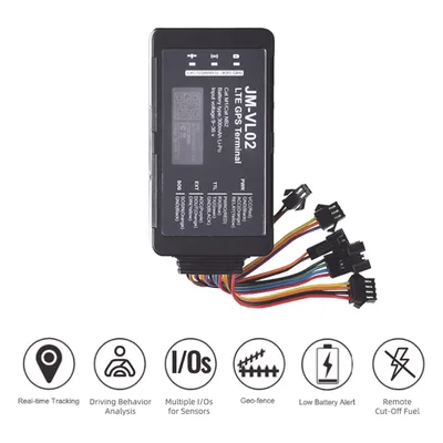 Localizador GPS con tecnología 4G / antena satelital y antena GSM internas / múltiples alarmas / paro de motor remoto / botón de pánico