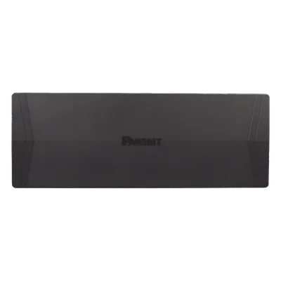 Organizador de Cables Horizontal / Para Rack 19in / 2UR / Cubierta Magnética de Doble Bisagra / Gestión Cat 6 y 6a