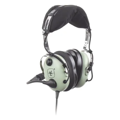 Auriculares de Aviación / Atenuación Pasiva NRR 23 dB / Micrófono Electret M-7A / Cable Bobina 5' (1.5 m) / Conector U-174/U / Helicópteros