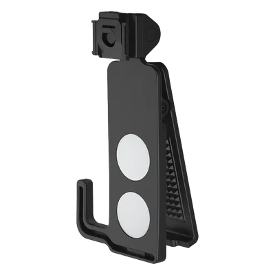 Clip para Body Cam / Ajustable / 30 g / Plástico Resistente / Negro / Compatible DS-MH2311 / DS-MCW405 / DS-MCW407