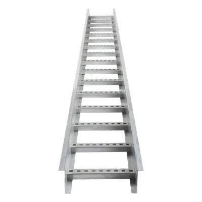 Escalera de Aluminio Portacables / Perfil Z / Peralte 3 1/4" / Paso 9" / Ancho 12" / 3.66 m (12 ft) / Capacidad 274 Cables / Carga 74.4 kg