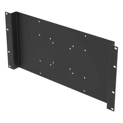 Montaje para Monitor / VESA 75x75 a 200x200 / Rack 19" / 5U / Acero / Pintura Electrostática Negra