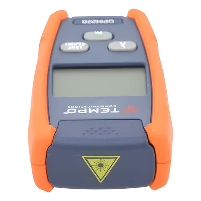 Medidor de Potencia Óptica / Rango -50 a +26 dBm / VFL 650 nm hasta 4 km / 6 Longitudes de Onda / Detección de Tono 270 Hz-2 kHz / Entrada Universal 2.5 mm