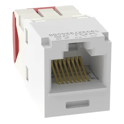 Conector Jack RJ45 / Mini-Com TG / Cat 5e / 8P8C / Sin herramienta de impacto / -10°C a 65°C