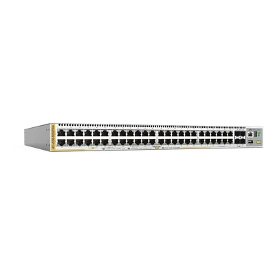 Switch PoE+ Stackeable Capa 3 / 40x 10/100/1000 Mbps + 8x Multigigabit 100M-5G / 4x SFP+ 10G / PoE+ 90W / 720W / Fuente Redundante