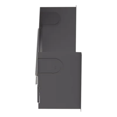 Soporte de Riel DIN Industrial / 4U / Rack 19 in / Acero / Gestión de Cables
