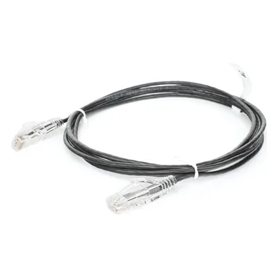 Cable de Parcheo Slim UTP Cat6 / 28 AWG / 2 m (6.56 ft) / 1 Gbps / RJ45 Chapado en Oro