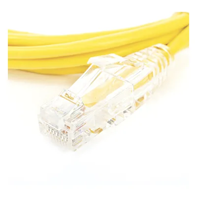 Cable de Parcheo Slim UTP Cat6 / 3 m (9.84 ft) / 28 AWG / Amarillo / 1 Gbps+