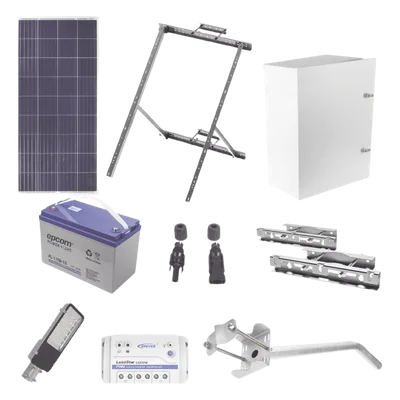 Kit de energía solar para alumbrado de 30 W