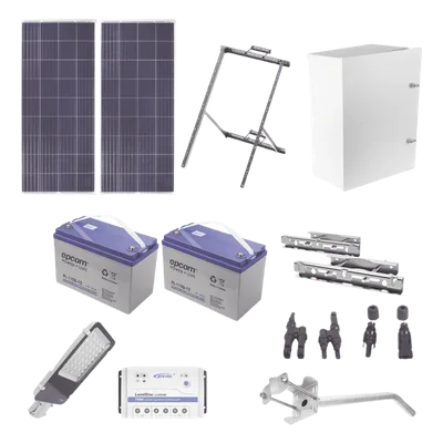 Kit de energía solar para alumbrado de 60 W