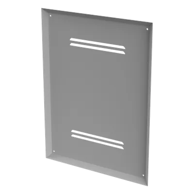 Tapa Metálica para Gabinete / Aluminio Industrial / Protección contra Golpes y Polvo / Compatible con EIGTR19