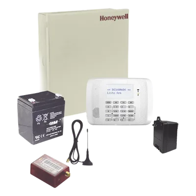 Kit de alarma / Panel VISTA-48LA / Comunicador 4G LTE-M/5G MN01LTEM / Teclado inalámbrico / 2 años de servicio
