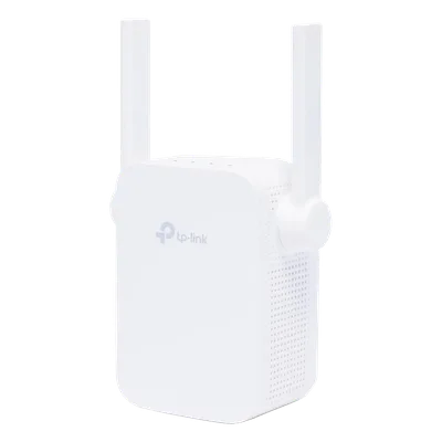 Extensor de Cobertura WiFi / Doble Banda 2.4 y 5 GHz / 750 Mbps / 2 Antenas Externas / Puerto Ethernet 10/100 Mbps / 2.56 x 2.56 x 2.56 pies
