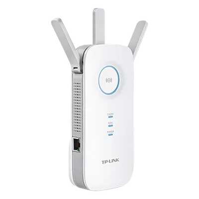 Repetidor WiFi AC / 1750 Mbps / Doble Banda 2.4 y 5 GHz / Puerto Gigabit / 3 Antenas Externas / Cobertura 929 m² (10,000 ft²)