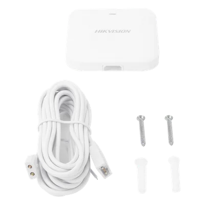 Detector de Fugas de Agua Inalámbrico / Sensor Interno y Externo por Cable / Cifrado AES-128 / Batería 3 Años / -10 a 55°C / Diseño Compacto