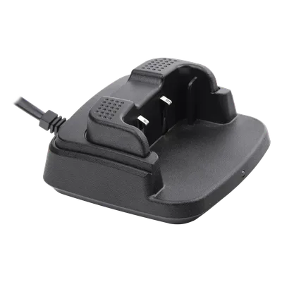 Cargador de escritorio / Entrada 110-220 VCA / Salida 5 VCD 300 mA / Tiempo de carga 4 h / 3.1 x 3.3 x 1.6 in