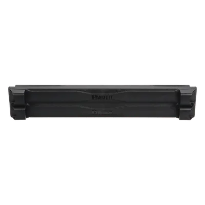 Tapa Ciega de Rack / 2 UR / 19" / Instalación sin Herramienta / Compatible con Orificios Cuadrados 3/8" / Diseño Plano