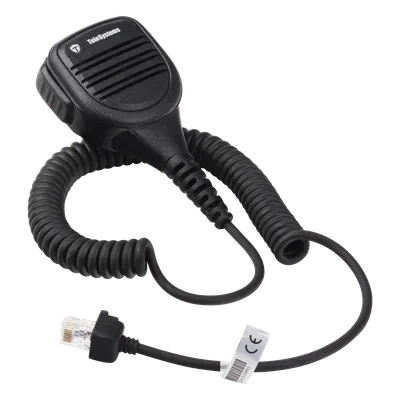 Micrófono de Mano PoC / Sensibilidad -30±4 dB / Respuesta 20-20 kHz / Construcción Robusta / Uso Prolongado