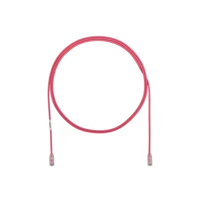 Cable de Parcheo Cat6 UTP / 28AWG Diámetro Reducido / 1.52 m (5 pies) / Rosa