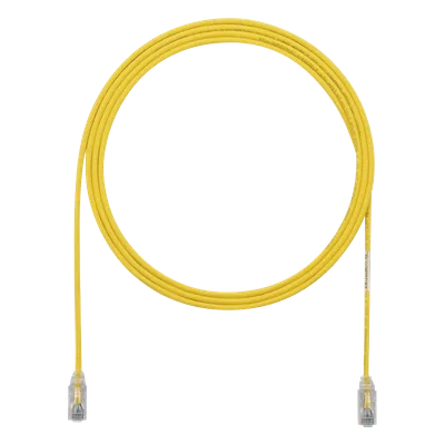 Cable de Parcheo UTP / Cat6 / 28 AWG / 1.52 m (5 ft) / Alta Densidad / Amarillo