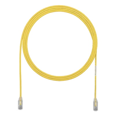 Cable de Parcheo UTP / Cat6 / 28 AWG / 1.52 m (5 ft) / Alta Densidad / Amarillo