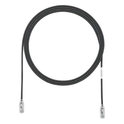 Cable de Parcheo UTP / Cat6 / 28AWG Diámetro Reducido / 1.83 m (6 Pies) / CM/LSZH / Negro