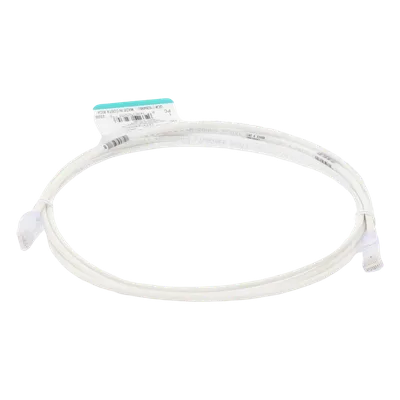Cable de Parcheo / Cat6 / UTP 28AWG / Diámetro Reducido 3.8 mm / 2.13 m (7 ft) / Doble Clasificación CM/LSZH / Blanco Mate