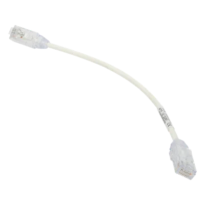 Cable de Parcheo UTP / Cat6 / 28AWG Diámetro Reducido / 0.67 pies / Doble Clasificación CM/LSZH