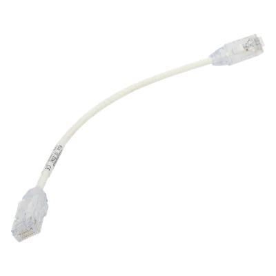 Cable de Parcheo UTP / Cat6 / 28AWG Diámetro Reducido / 0.67 pies / Doble Clasificación CM/LSZH