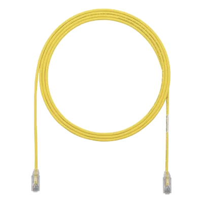 Cable de Parcheo UTP / Cat6A / 28AWG / CM-LSZH / 9.14 m (30 ft) / Amarillo