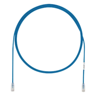 Cable de Parcheo UTP / Cat6A / 28AWG / CM/LSZH / 5 m (16.40 pies) / Azul