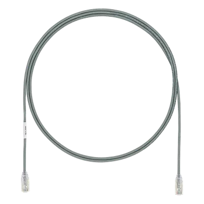 Cable de Parcheo UTP / Cat6A / 28AWG / CM-LSZH / 1.52 m (5 ft) / Gris